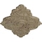 Ekena Millwork Piedmont Medallion (Canopies up to 6 1/2"), 67 1/8"W x 48 5/8"H x 1 7/8"P, Gobi Desert Crackle CM67PEGDC - alternate 4